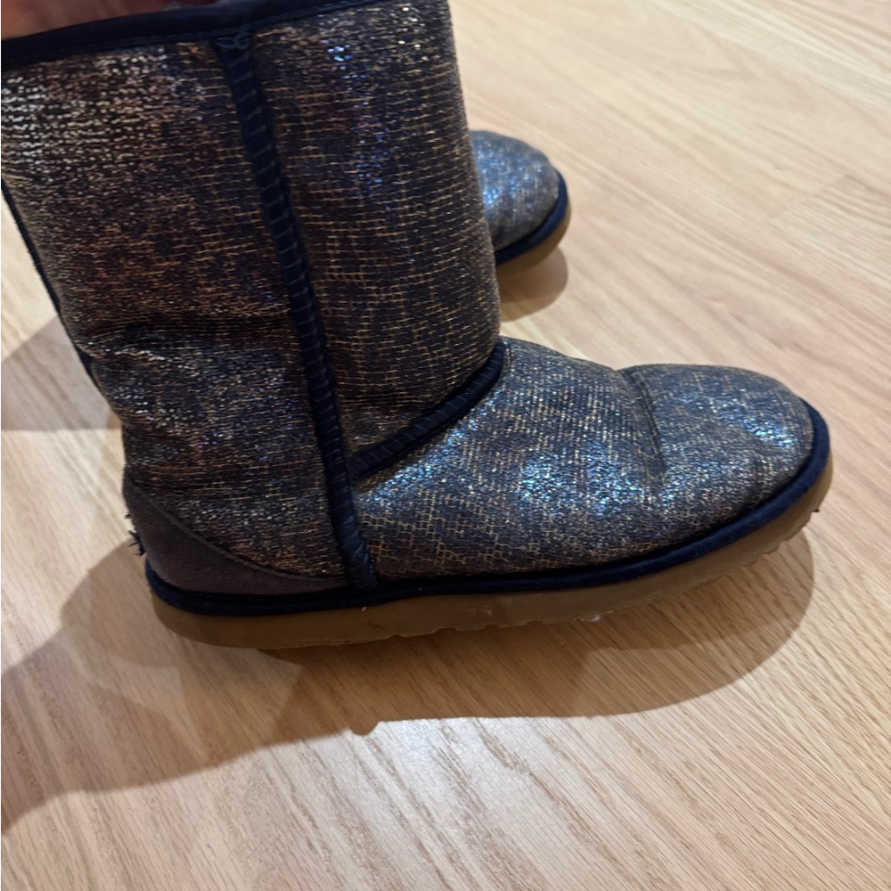 UGG Shimmering Navy Boots